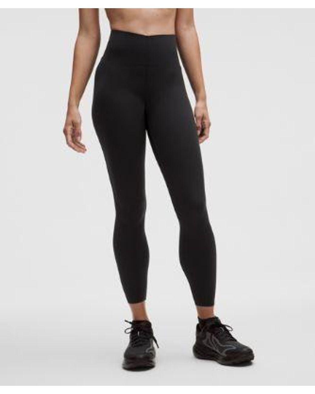 lululemon athletica Black Glow Up Super-High-Rise Tight 25"