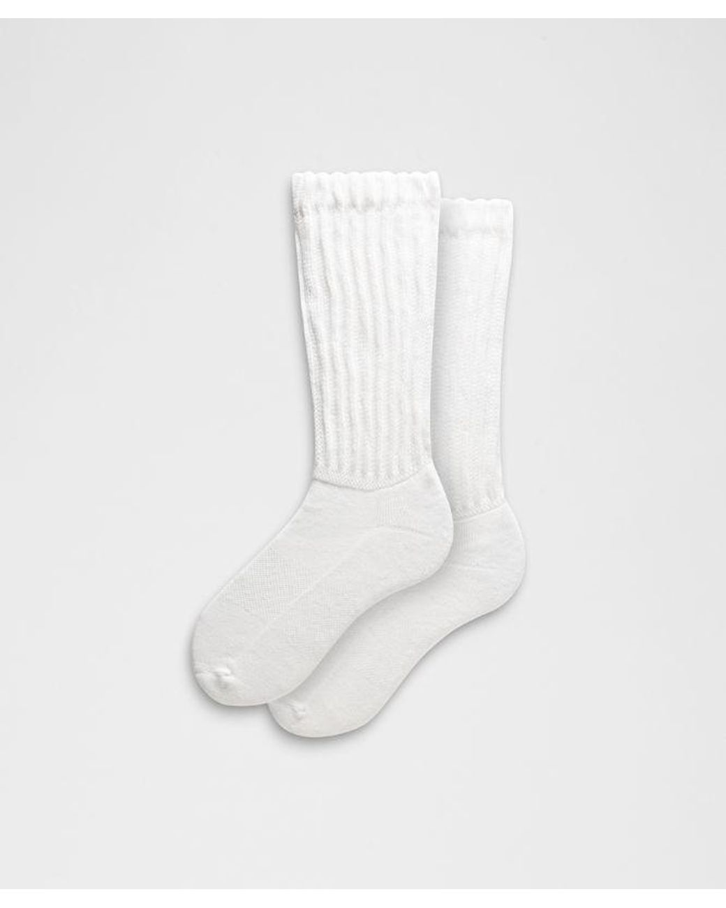 lululemon athletica White Slouch Socks