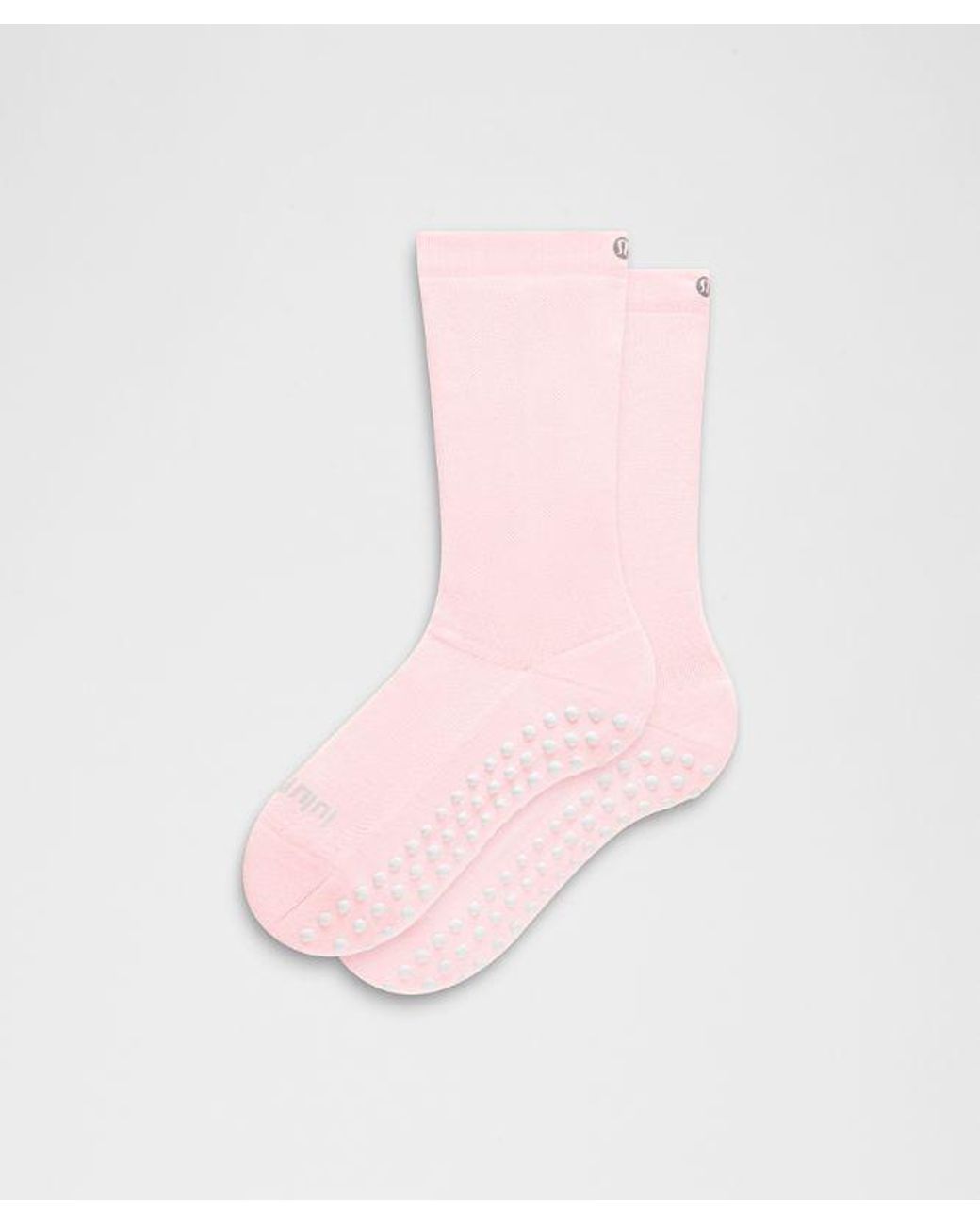 lululemon athletica Pink Find Your Balance Grip Crew Socks