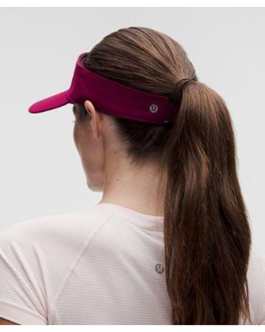 lululemon athletica Pink Removable Sweatband All-Sport Visor