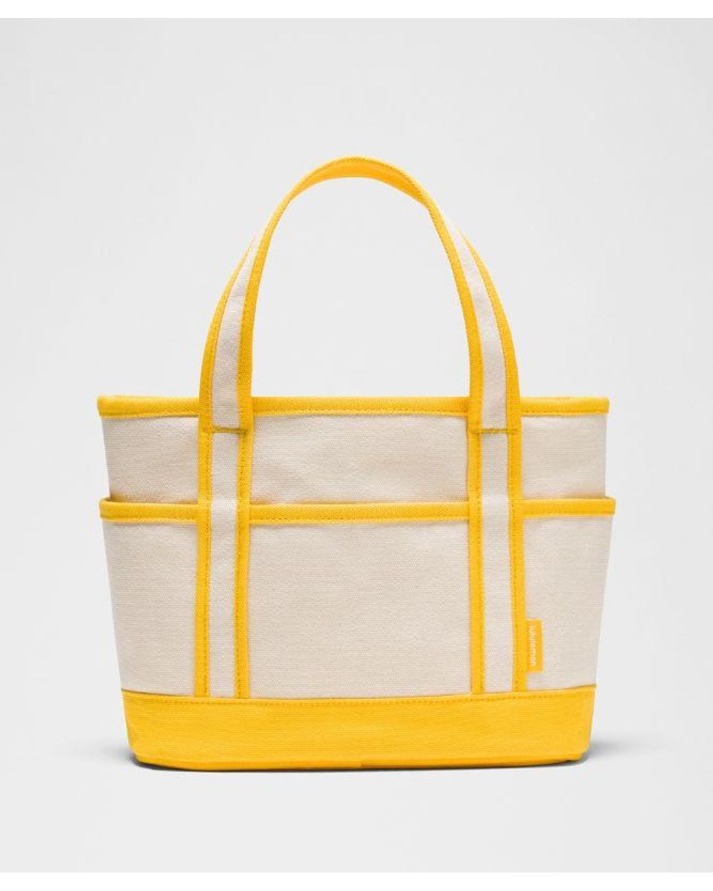 lululemon athletica Yellow – Daily Multi-Pocket Small Zip-Top Tote Bag 5L –