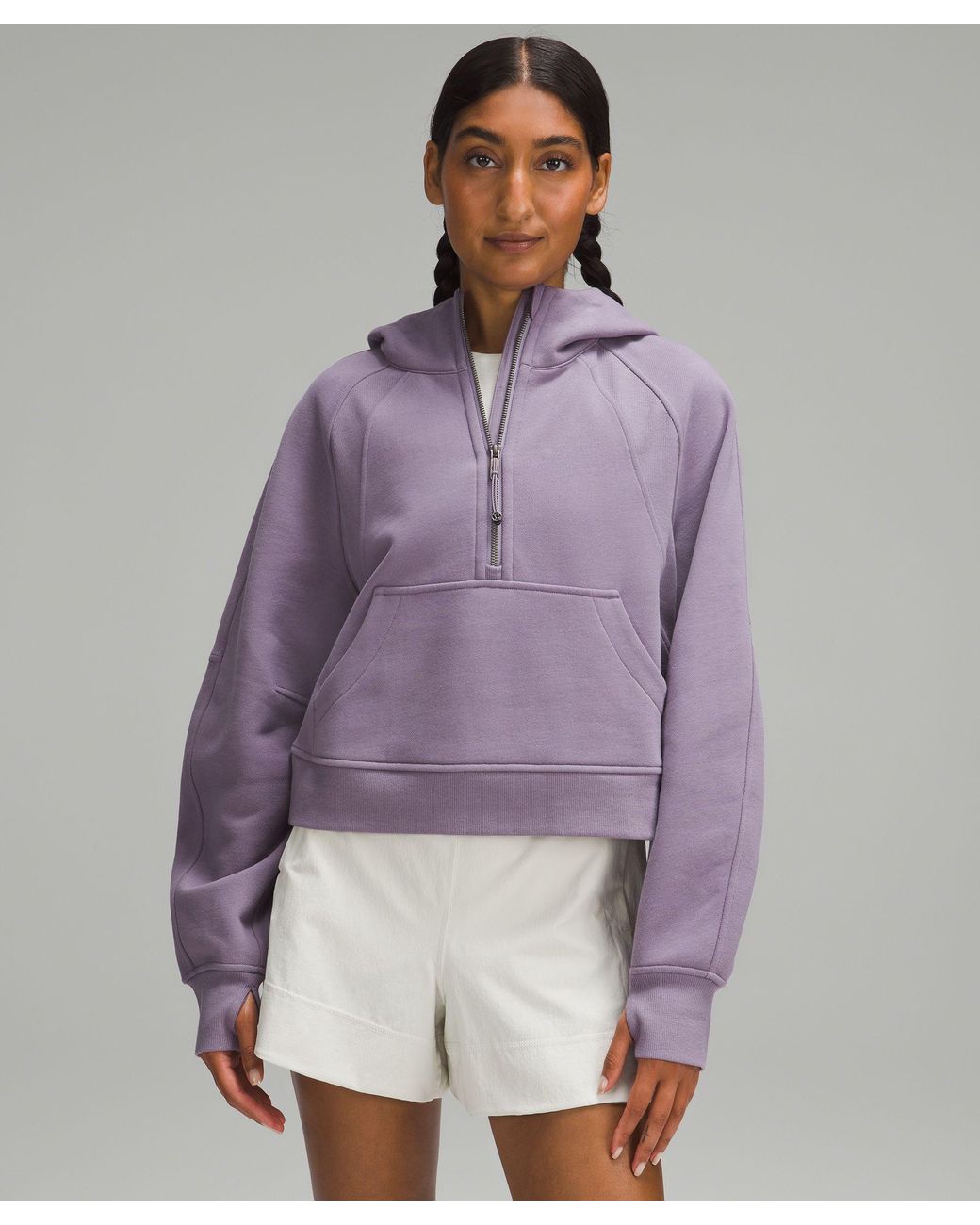 lululemon athletica Scuba Oversized Half-zip Hoodie - Color Purple
