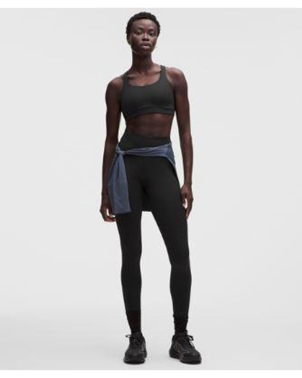 lululemon athletica Black Energy Bra Medium Support, B-D Cups