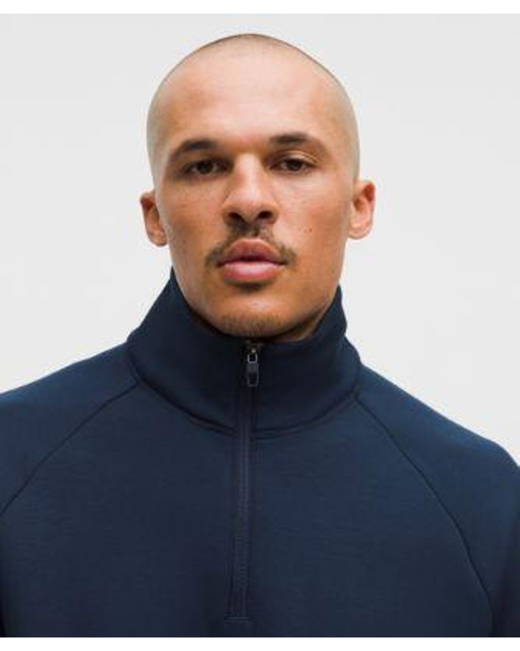 lululemon athletica Blue – Smooth Spacer Quarter Zip – – Size Large for men