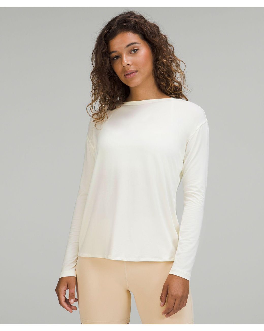 lululemon athletica Open-back Long-sleeve Shirt - Modal-blend