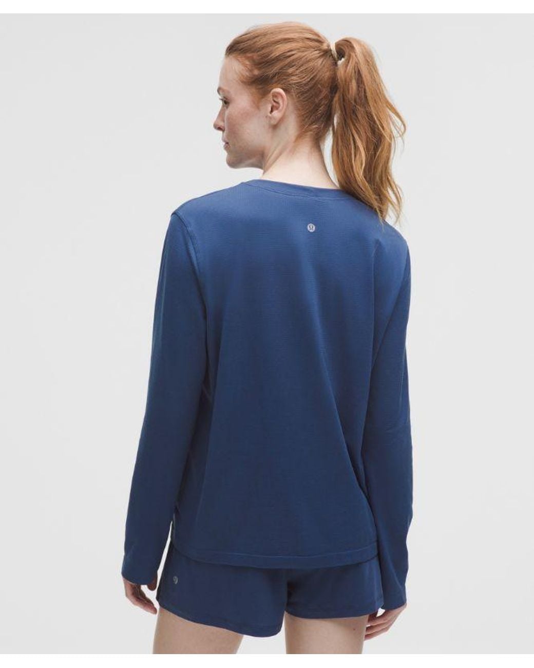 lululemon athletica Blue Swiftly Tech Long-Sleeve Shirt 2.0