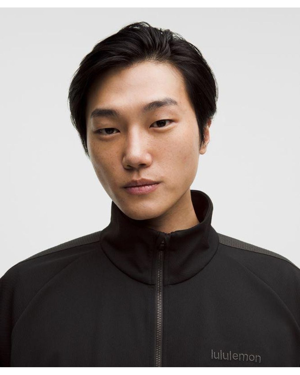 lululemon athletica Black Pique Relaxed-Fit Track Jacket for men