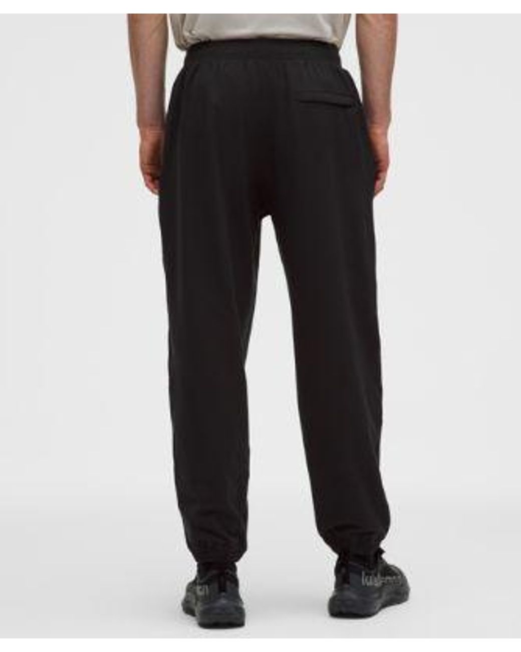 lululemon athletica Black Heavyweight Soft Jersey Relaxed-Fit Jogger for men