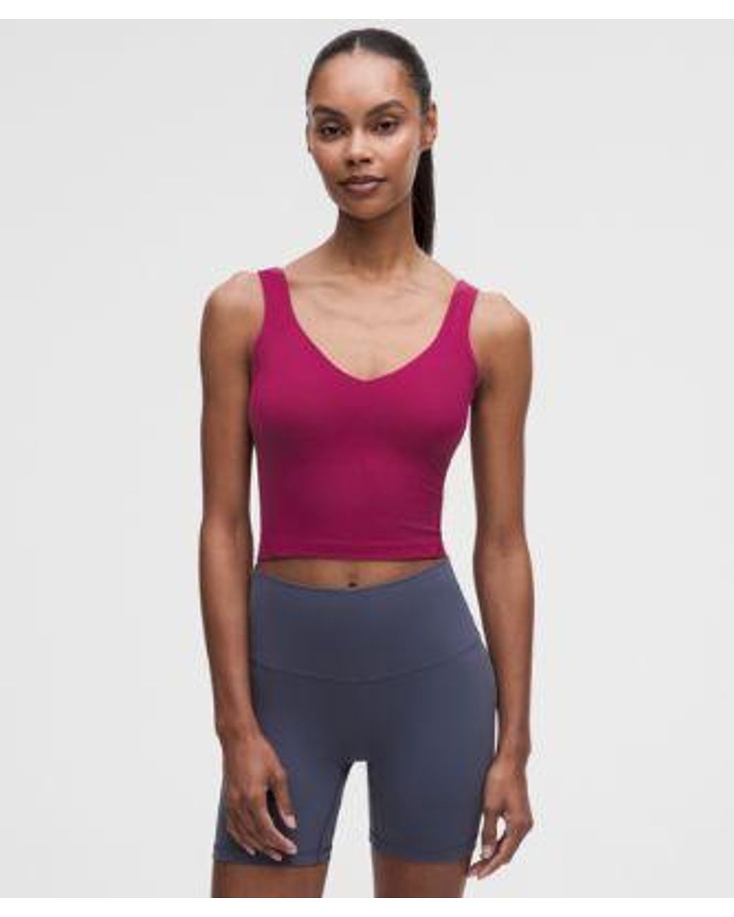 lululemon athletica Red Align Tank Top
