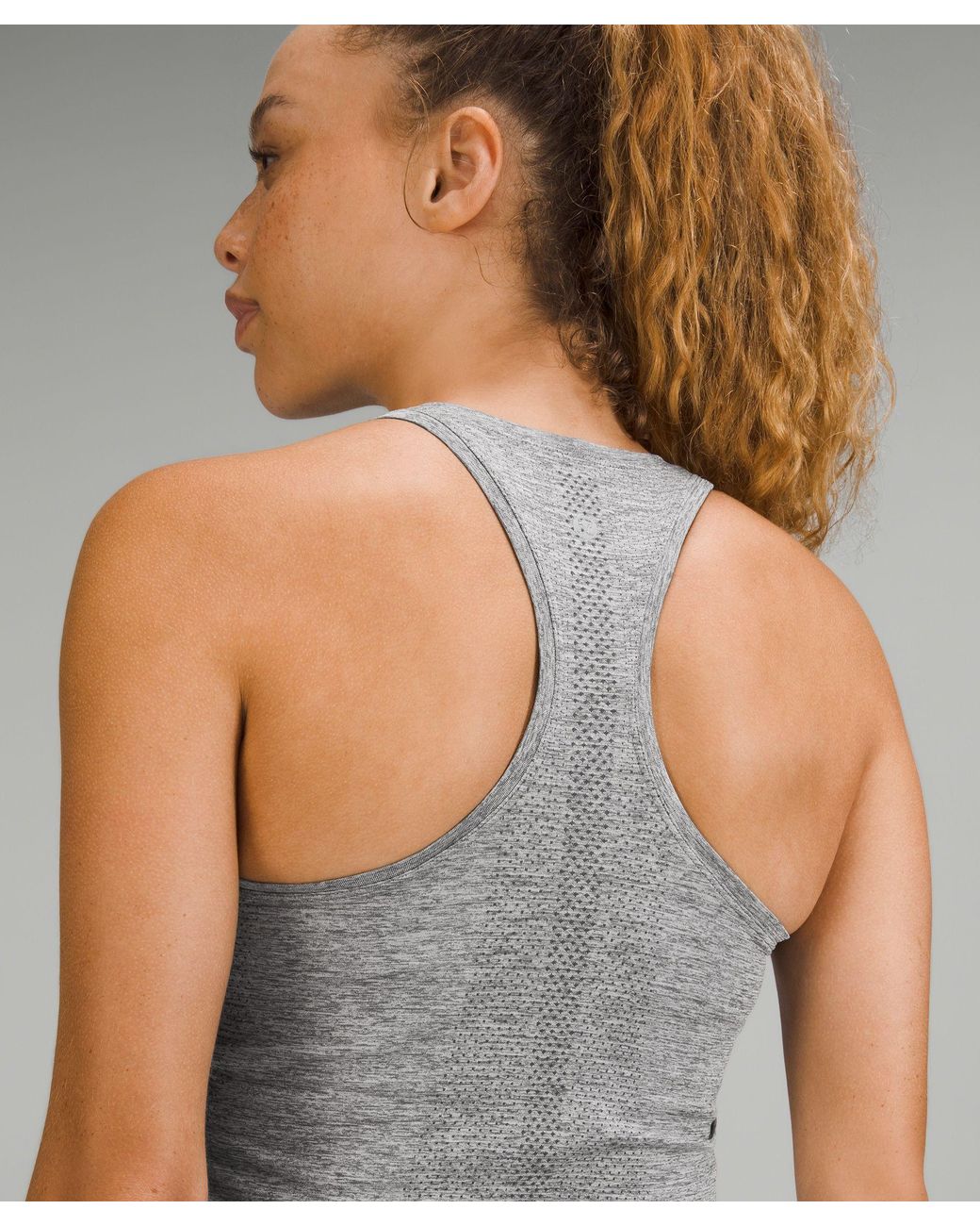 lululemon athletica Swiftly Tech High-neck Tank Top 2.0 Race Length in Blue  | Lyst