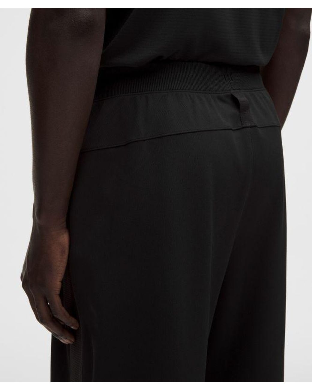 lululemon athletica Black Pique Relaxed-Fit Track Pant for men