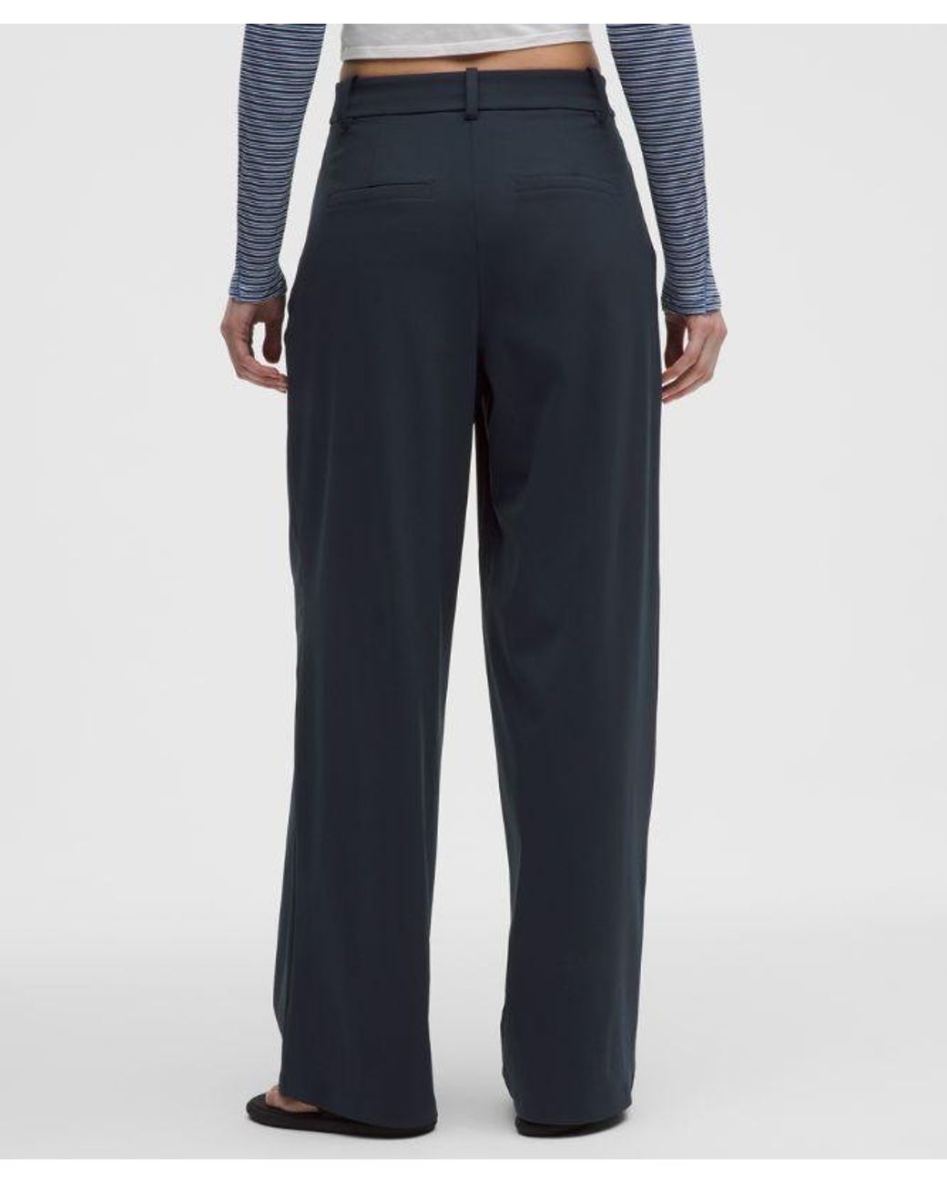 lululemon athletica Blue Daydrift High-Rise Wide-Leg Trouser