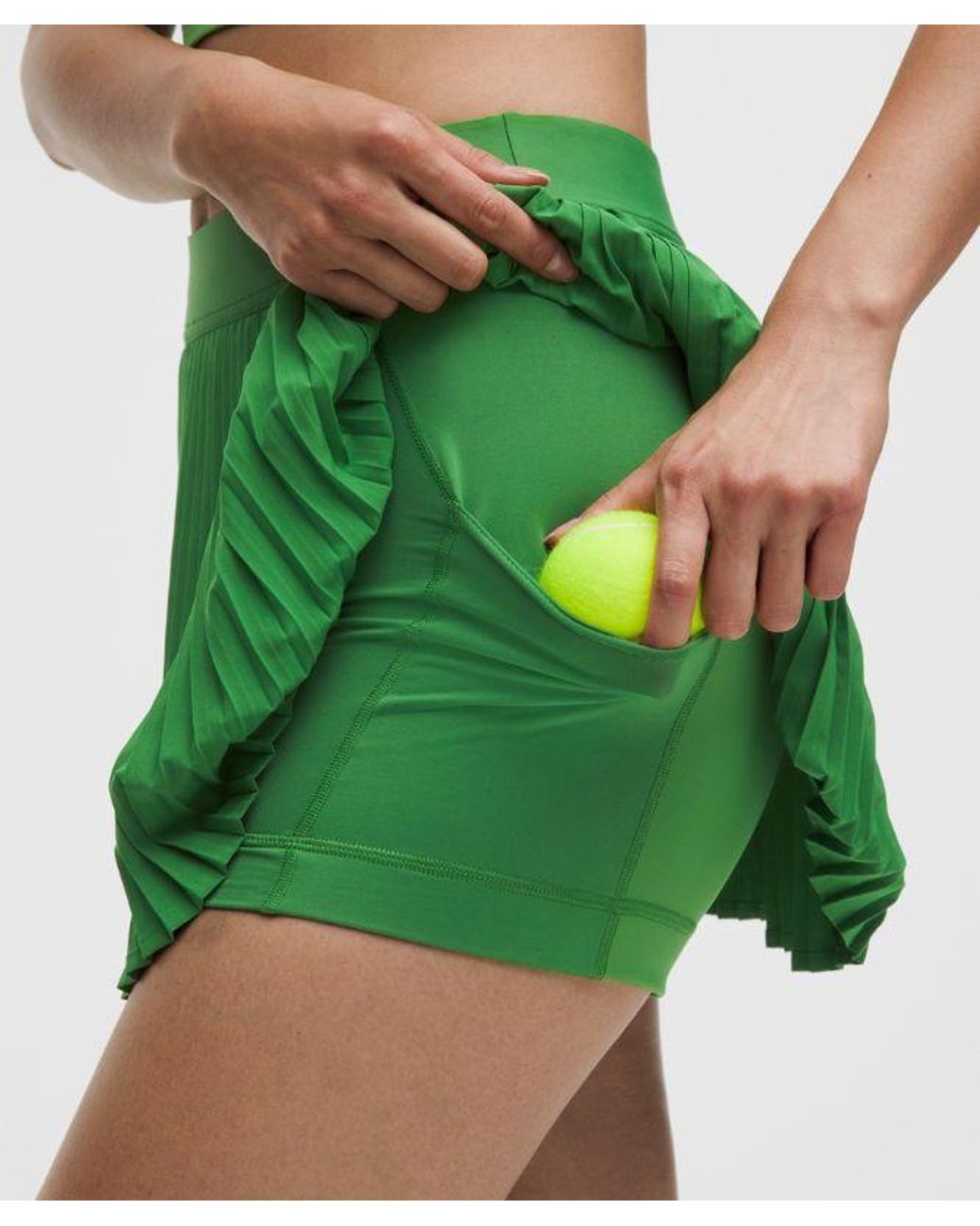 lululemon athletica Green – Repleat High-Rise Tennis Skirt – – Size 4