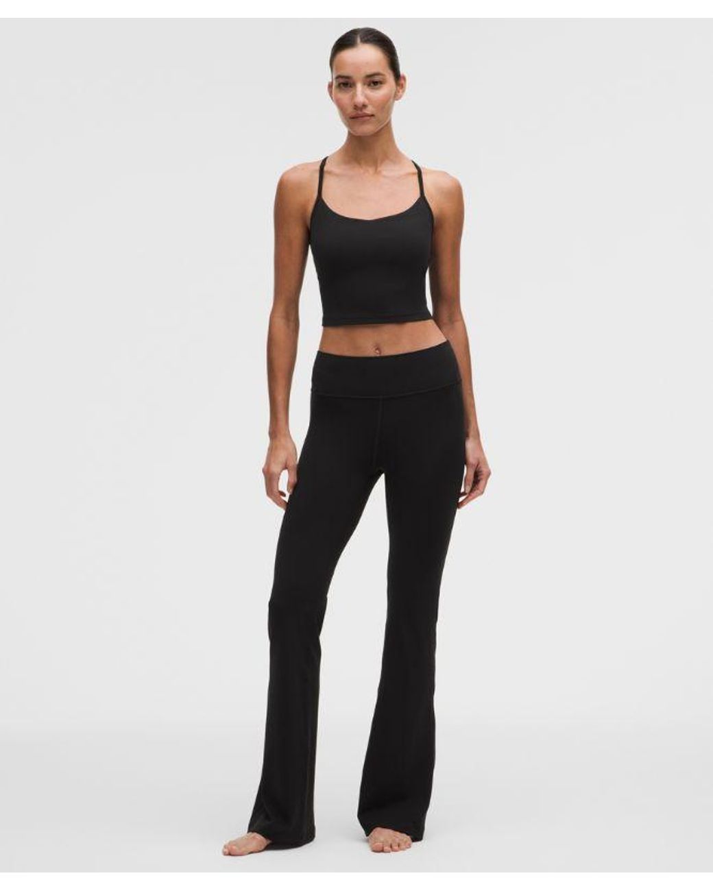 lululemon athletica Black Groove Nulu High-Rise Flared Pant