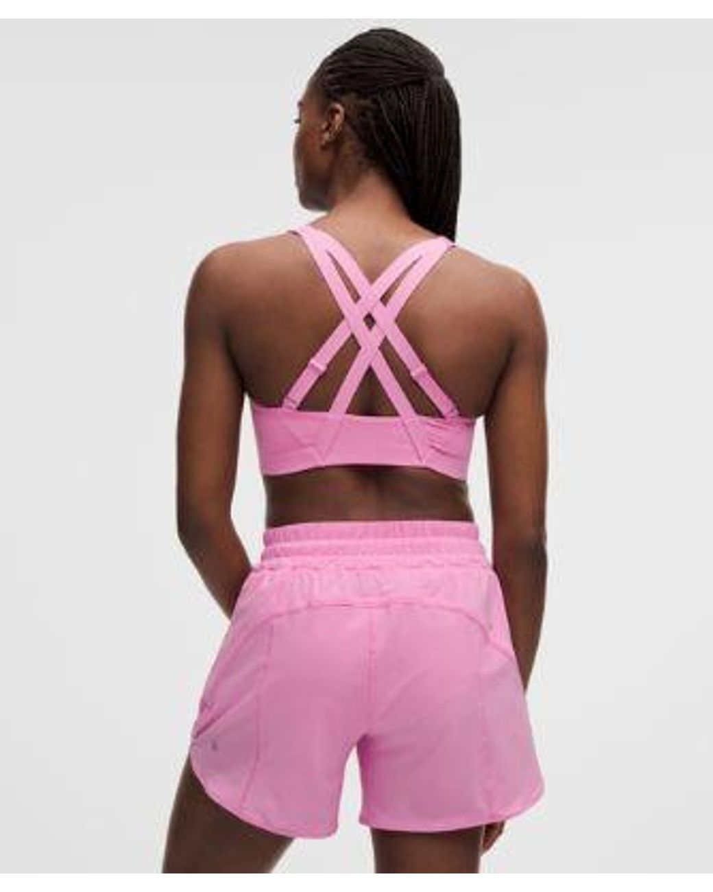 lululemon athletica Pink Energy Zip-Front Bra