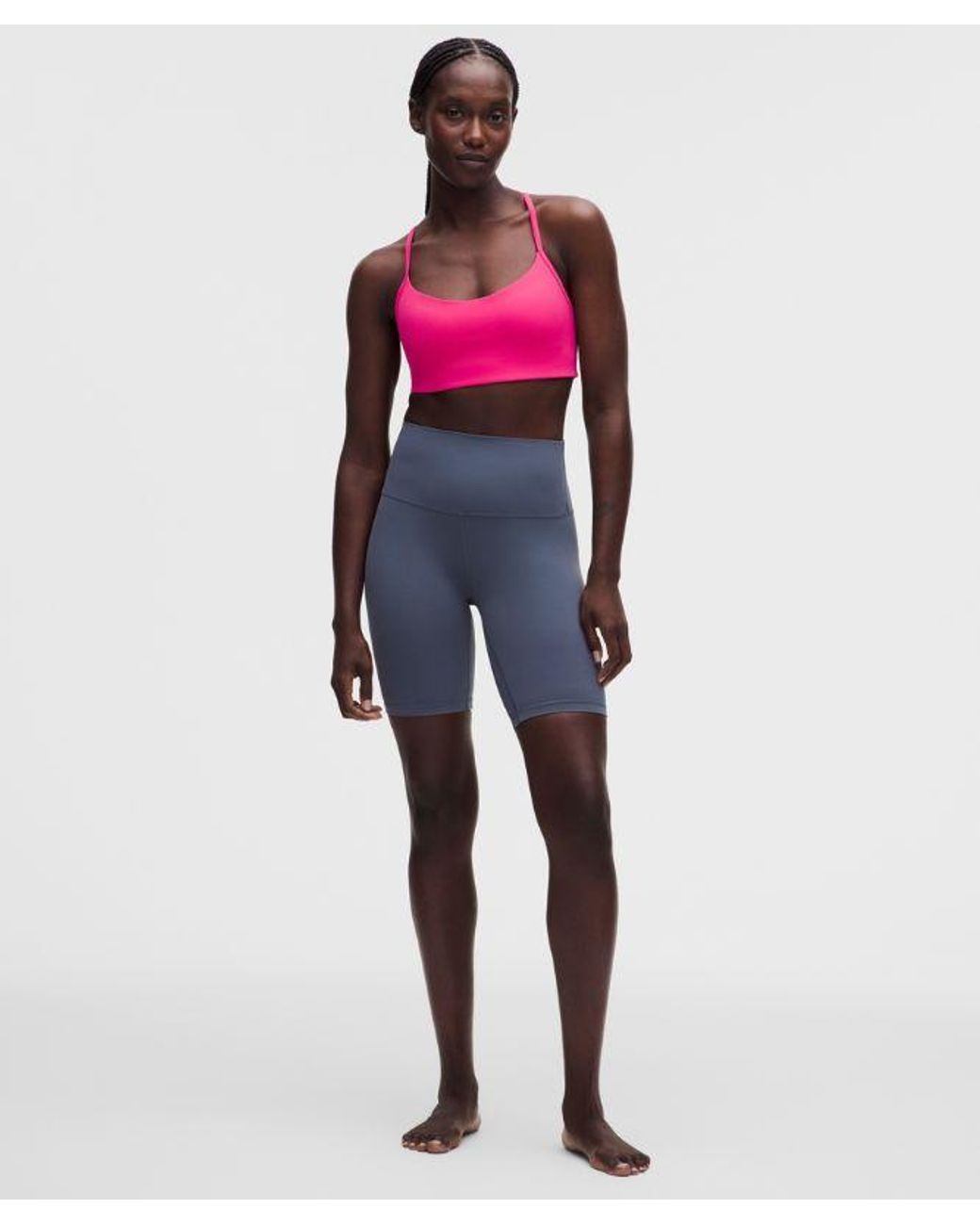lululemon athletica Blue – Align High-Rise Shorts – 8" – – Size 4