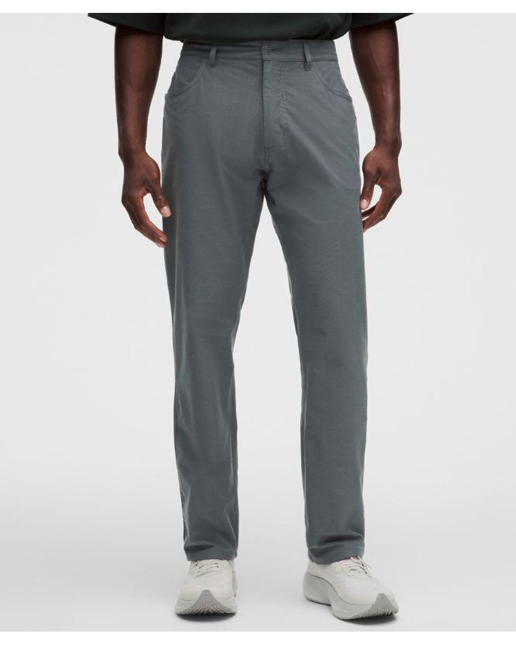 lululemon athletica Gray Easyfive Classic-Straight Pant 32L for men