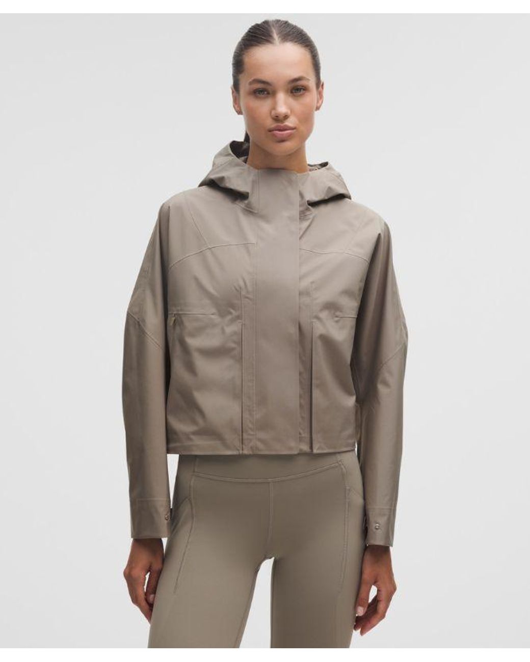 lululemon – Rain Chaser Jacket – /Khaki – Size 16 in Purple | Lyst UK