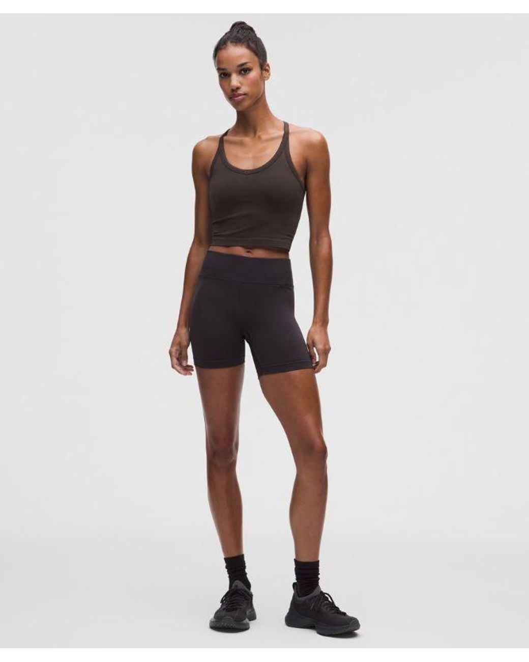 lululemon athletica Black Get Low Cross-Back Training Tank Top