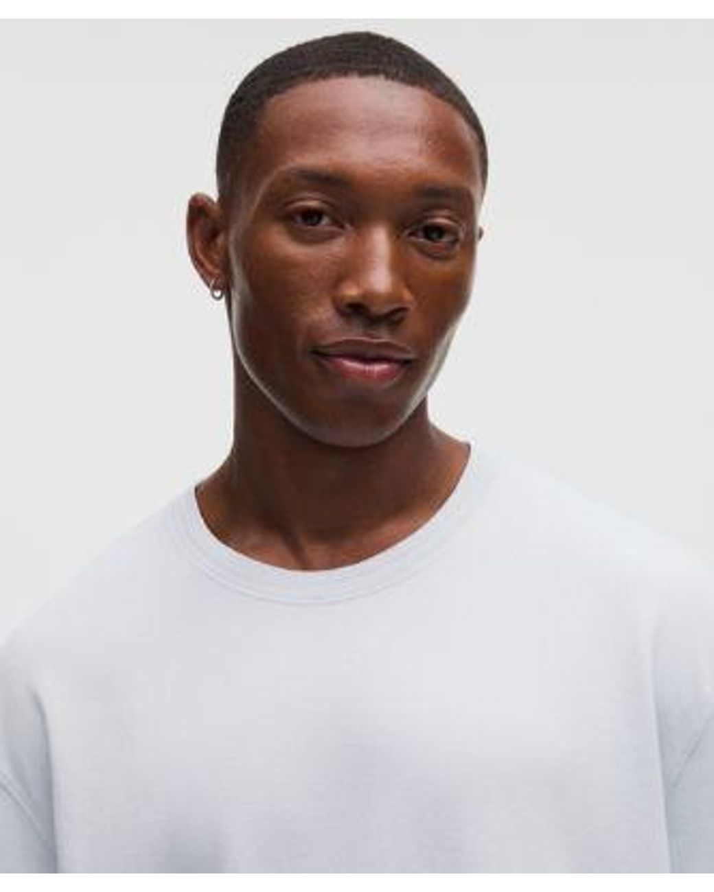 lululemon athletica White Pique Performer Relaxed T-Shirt for men