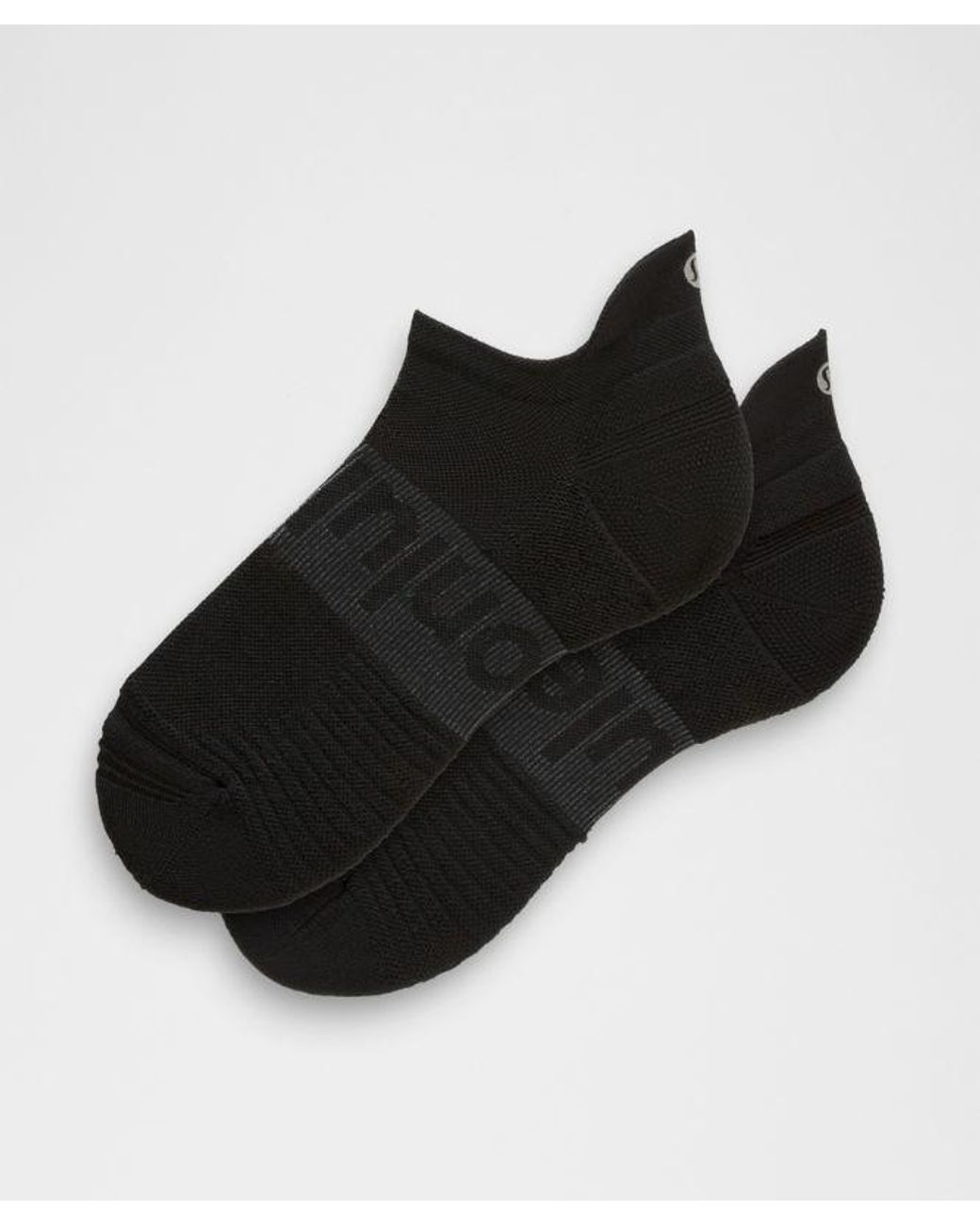 lululemon athletica Black Power Stride Tab Socks