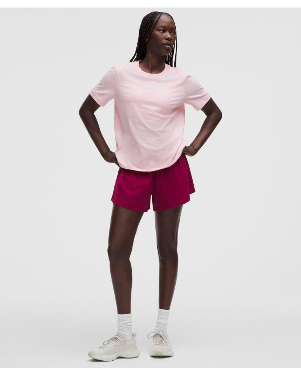 lululemon athletica Red The Classic Jersey Tee