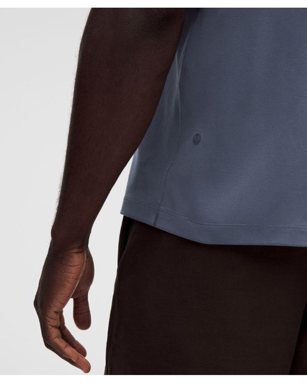 lululemon athletica Blue – Soft Jersey Short-Sleeve Shirt – – Size Large for men