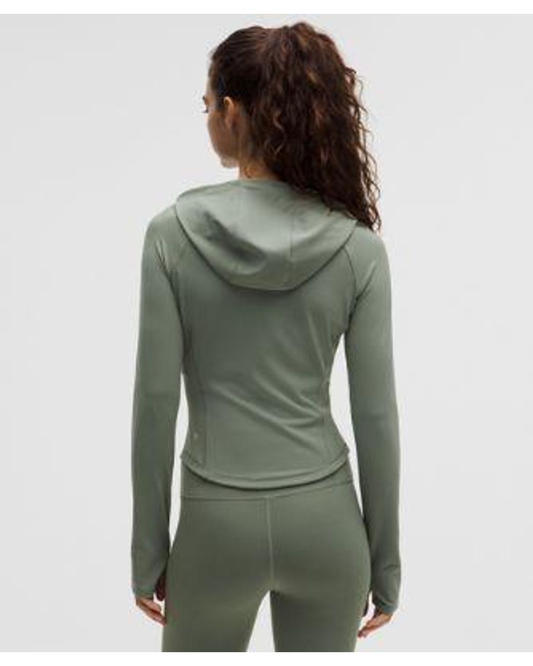 lululemon athletica Green Wunder Train Full-Zip Jacket