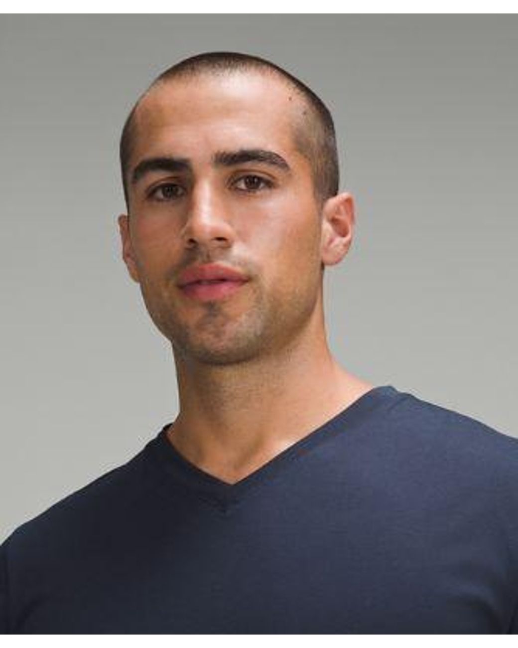 lululemon athletica Blue Fundamental V-Neck T-Shirt for men