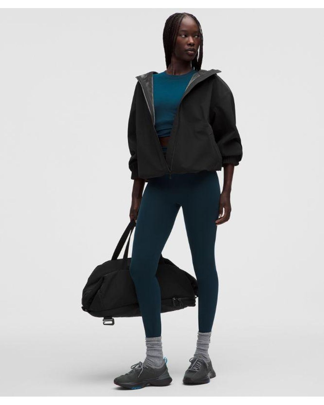 lululemon athletica Black – Cross Chill Casual Hoodie – – Size Large