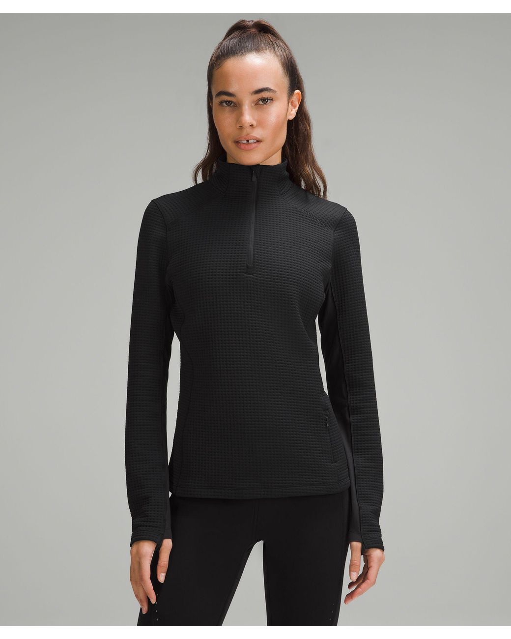 Lululemon athletica Modal-Silk Blend V-Neck Long-Sleeve Shirt