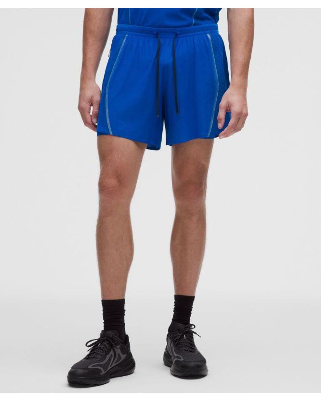 lululemon athletica Blue Fast And Free Airflow Running Short 6" for men