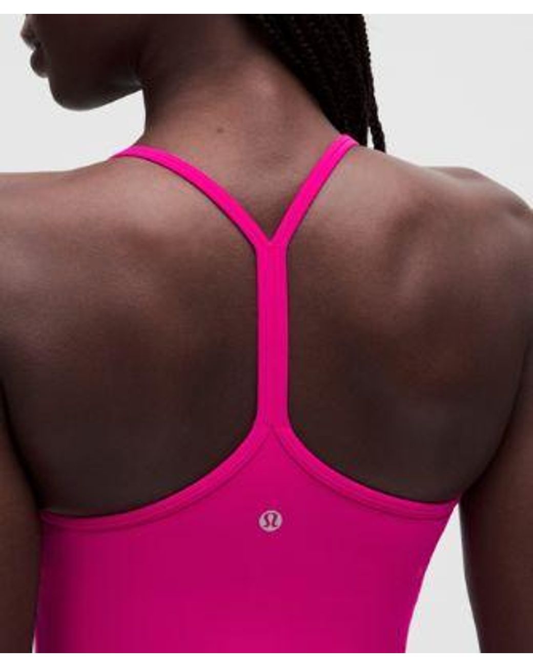 lululemon athletica Pink Flow Y Tank Top