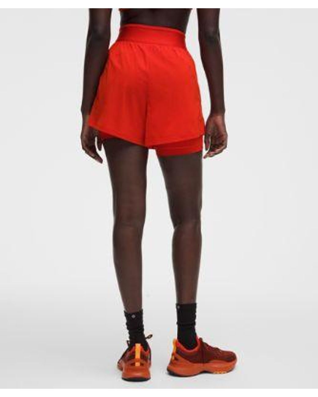 lululemon athletica Red License To Train Super-High-Rise 2-In-1 Short