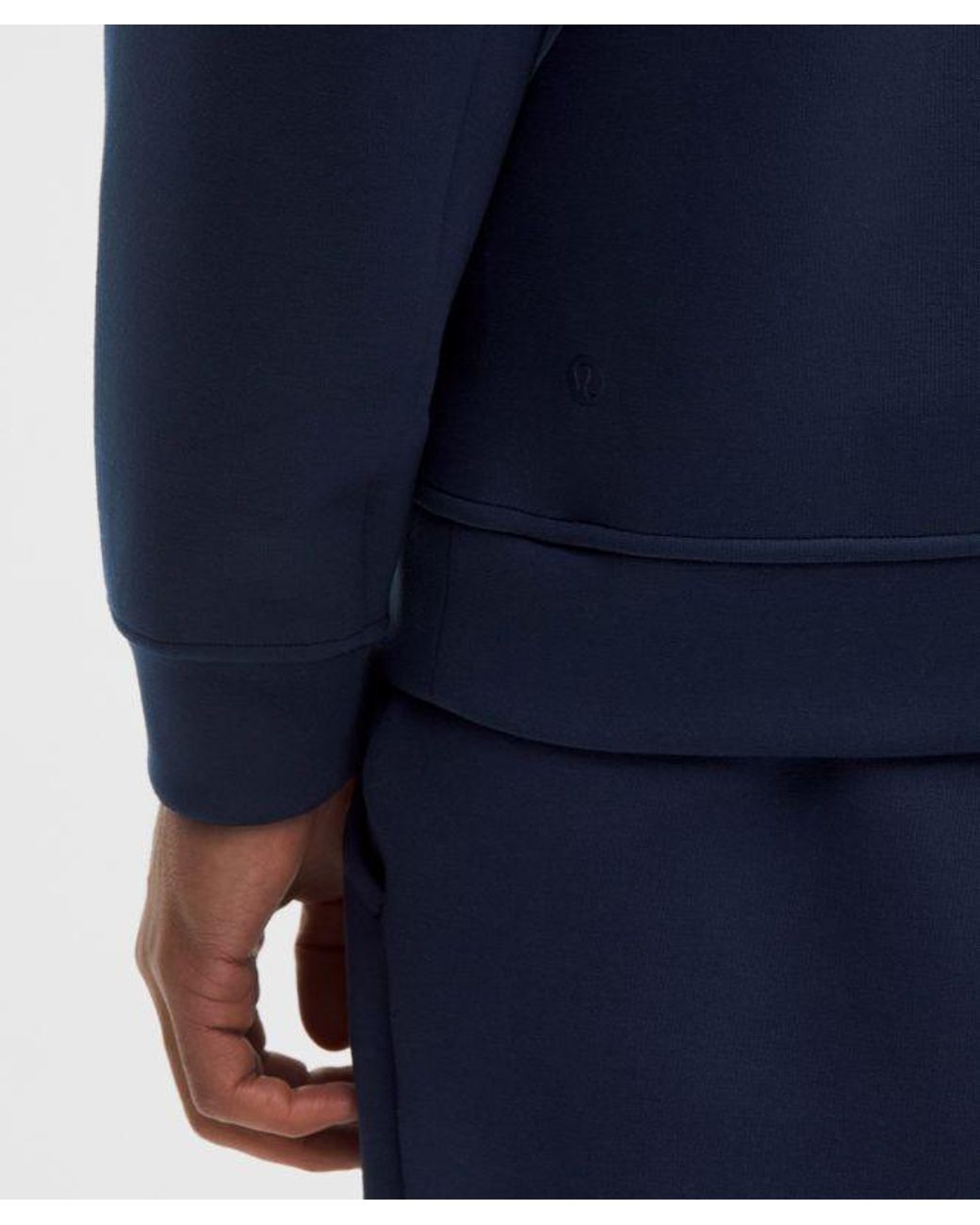 lululemon athletica Blue – Smooth Spacer Quarter Zip – – Size Large for men