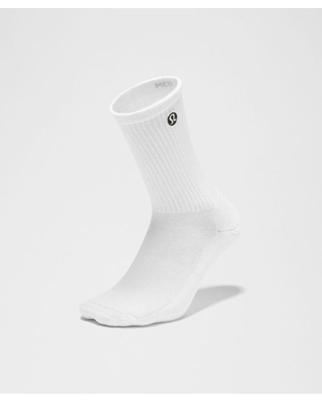 lululemon athletica White Daily Essential Crew Socks