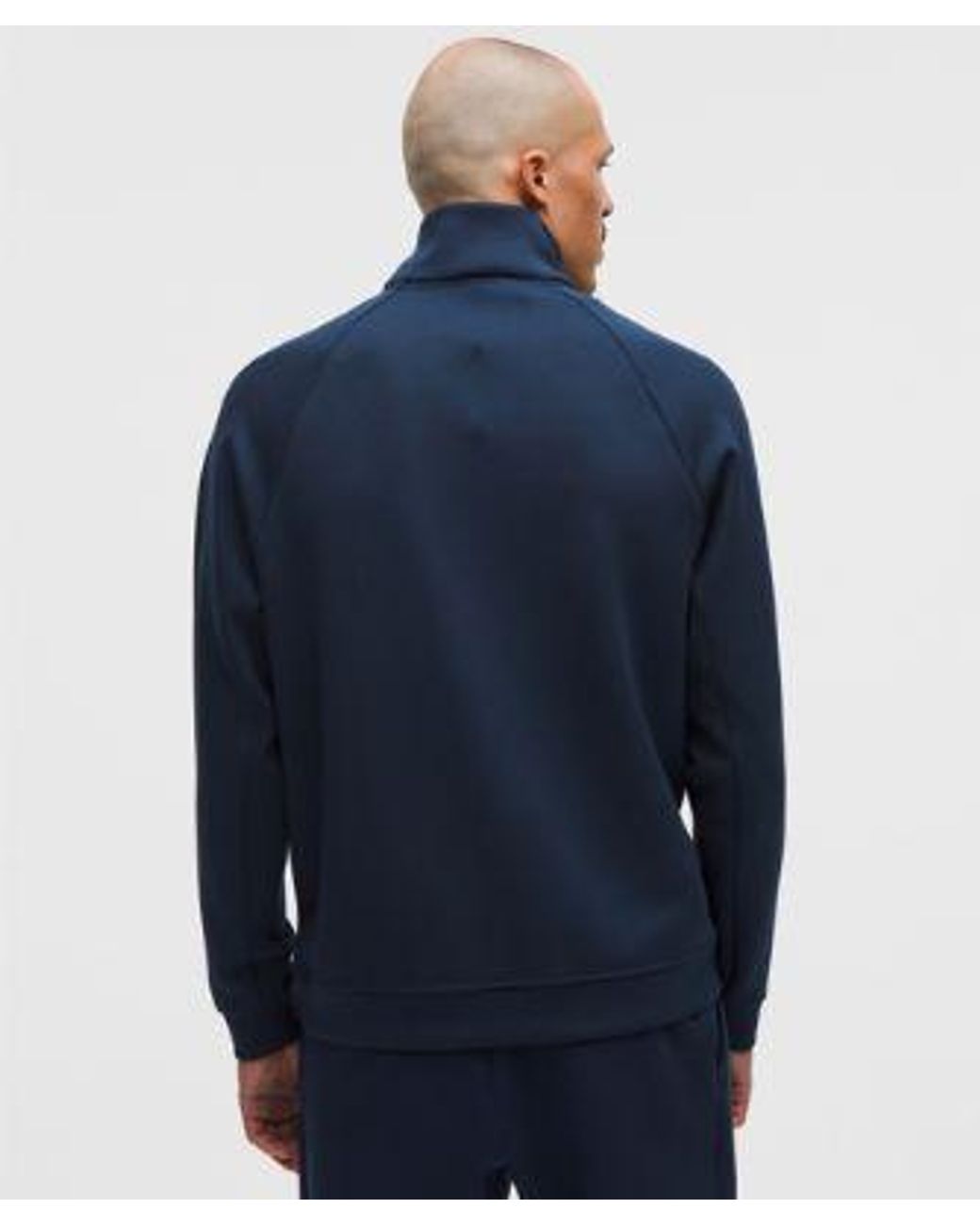 lululemon athletica Blue – Smooth Spacer Quarter Zip – – Size Large for men