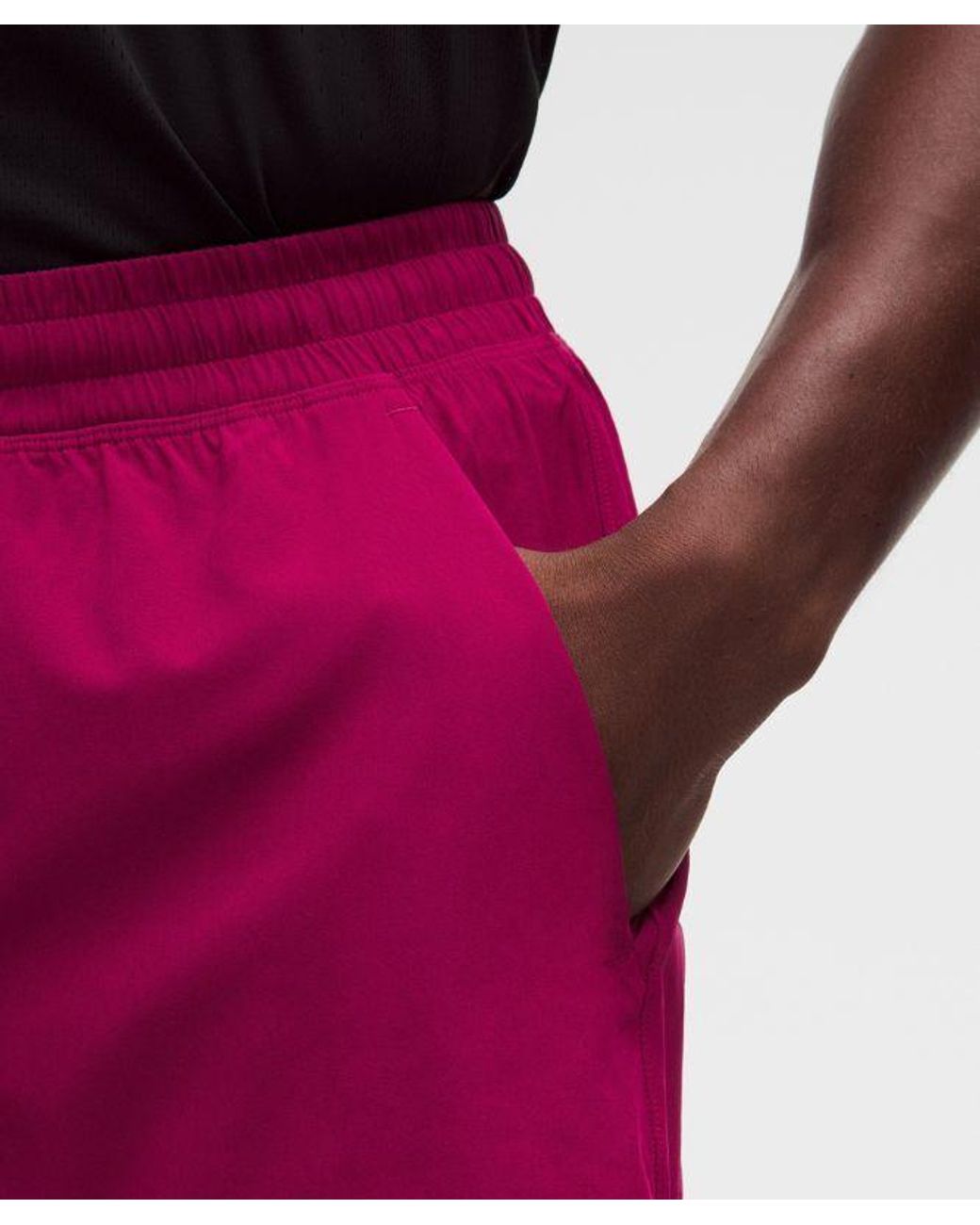 lululemon athletica Red – Pace Breaker Lined Shorts – 7" – – for men
