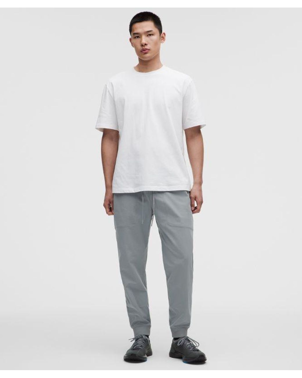 lululemon athletica Gray Abc Warpstreme Jogger for men