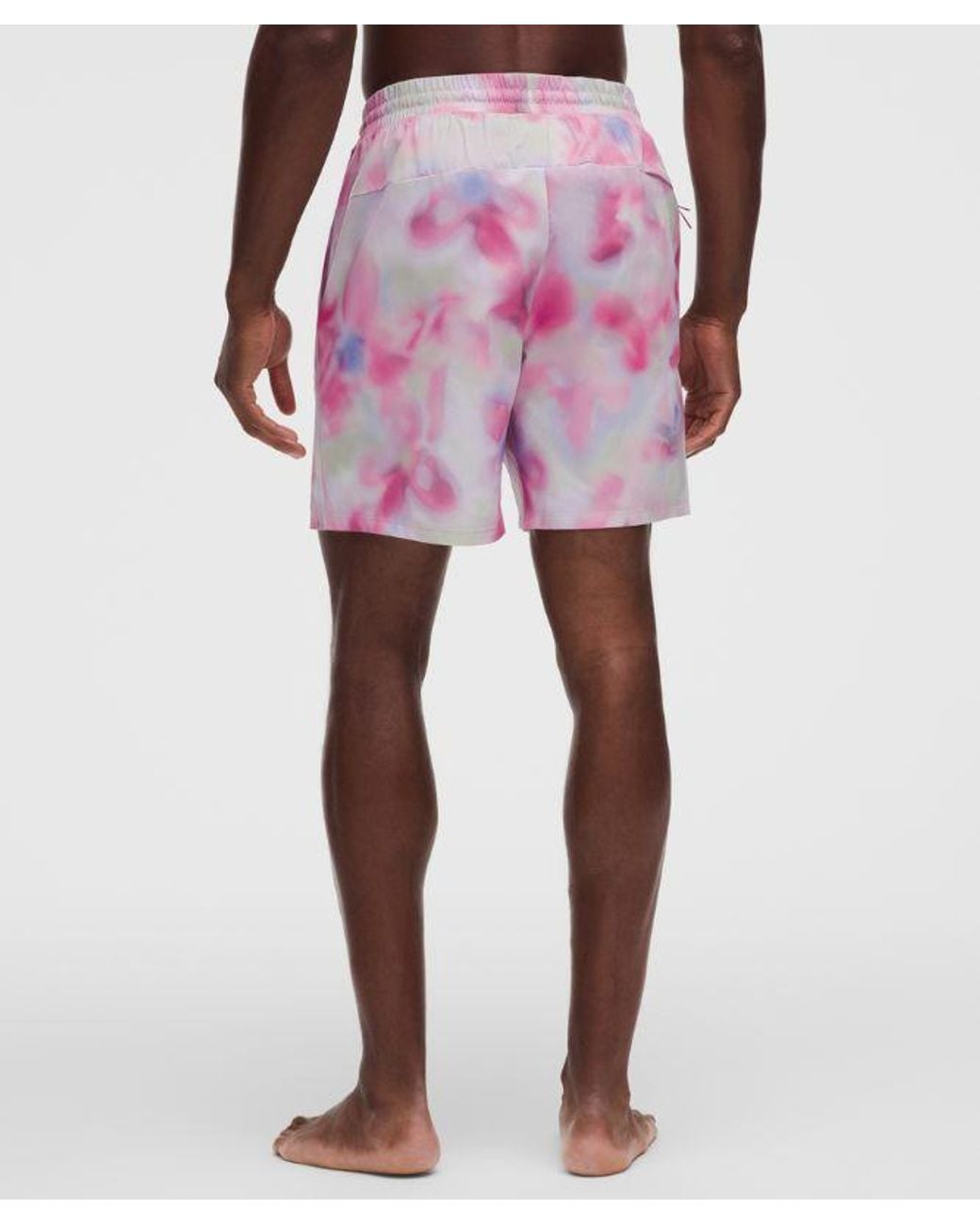 lululemon athletica Red Swim Short 7" for men
