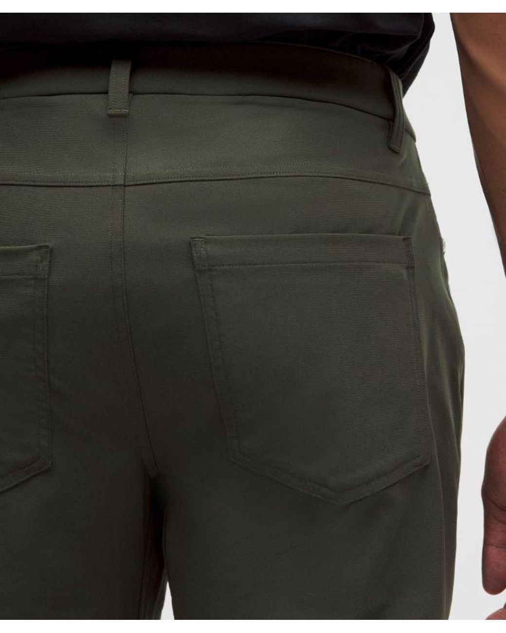 lululemon athletica Gray – Abc Slim-Fit 5 Pocket Trousers 30L Warpstreme – – Size 8 for men