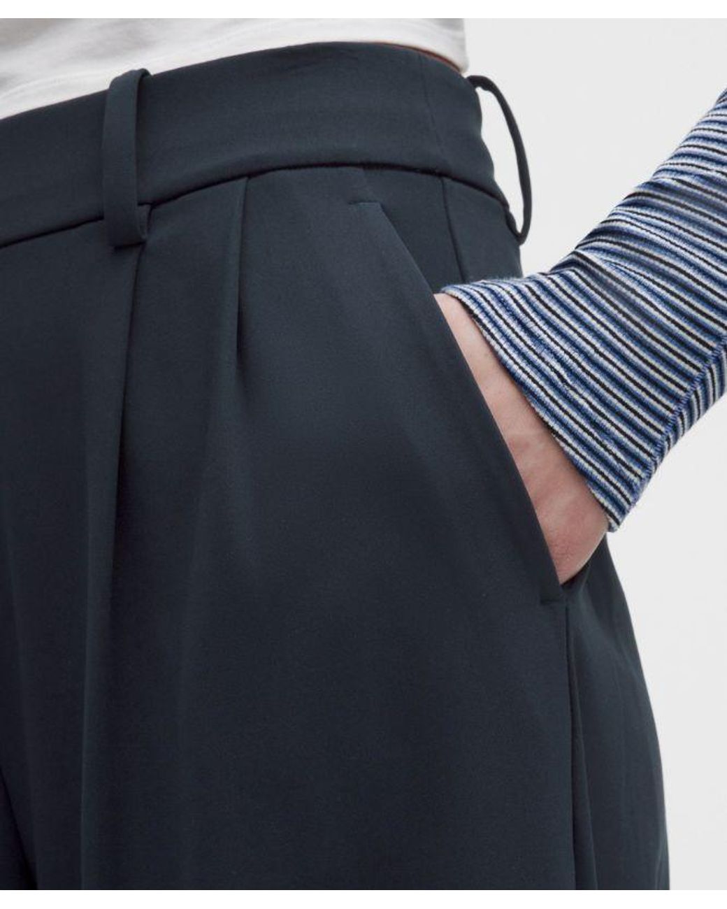 lululemon athletica Blue Daydrift High-Rise Wide-Leg Trouser