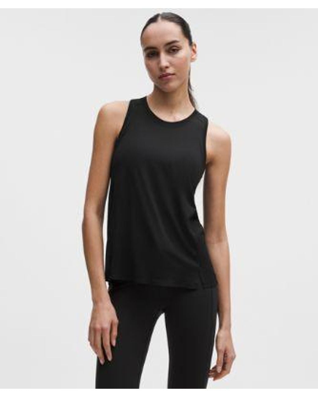 lululemon athletica Black Fast And Free Singlet