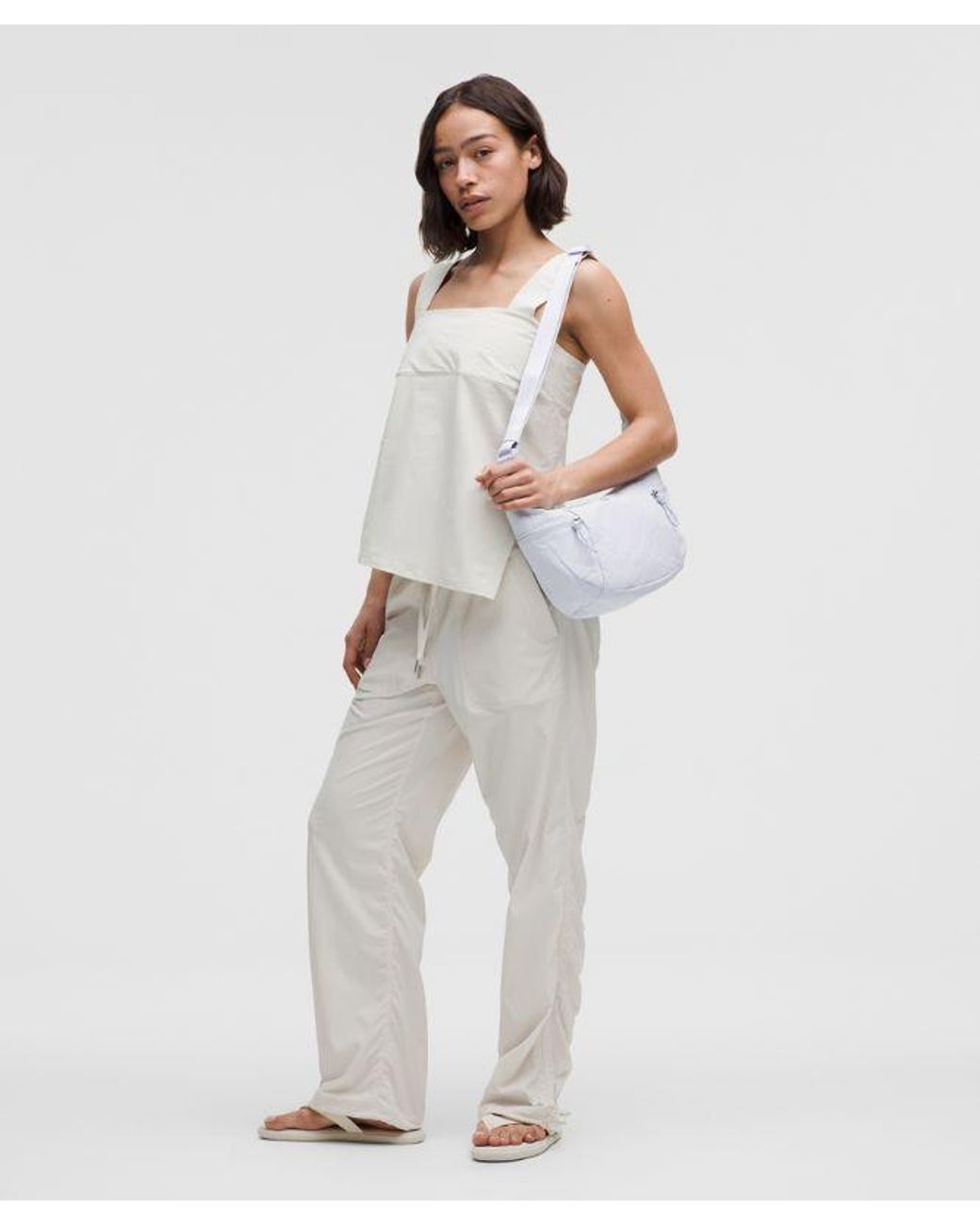 lululemon athletica White Slouchy Sling Bag 6L