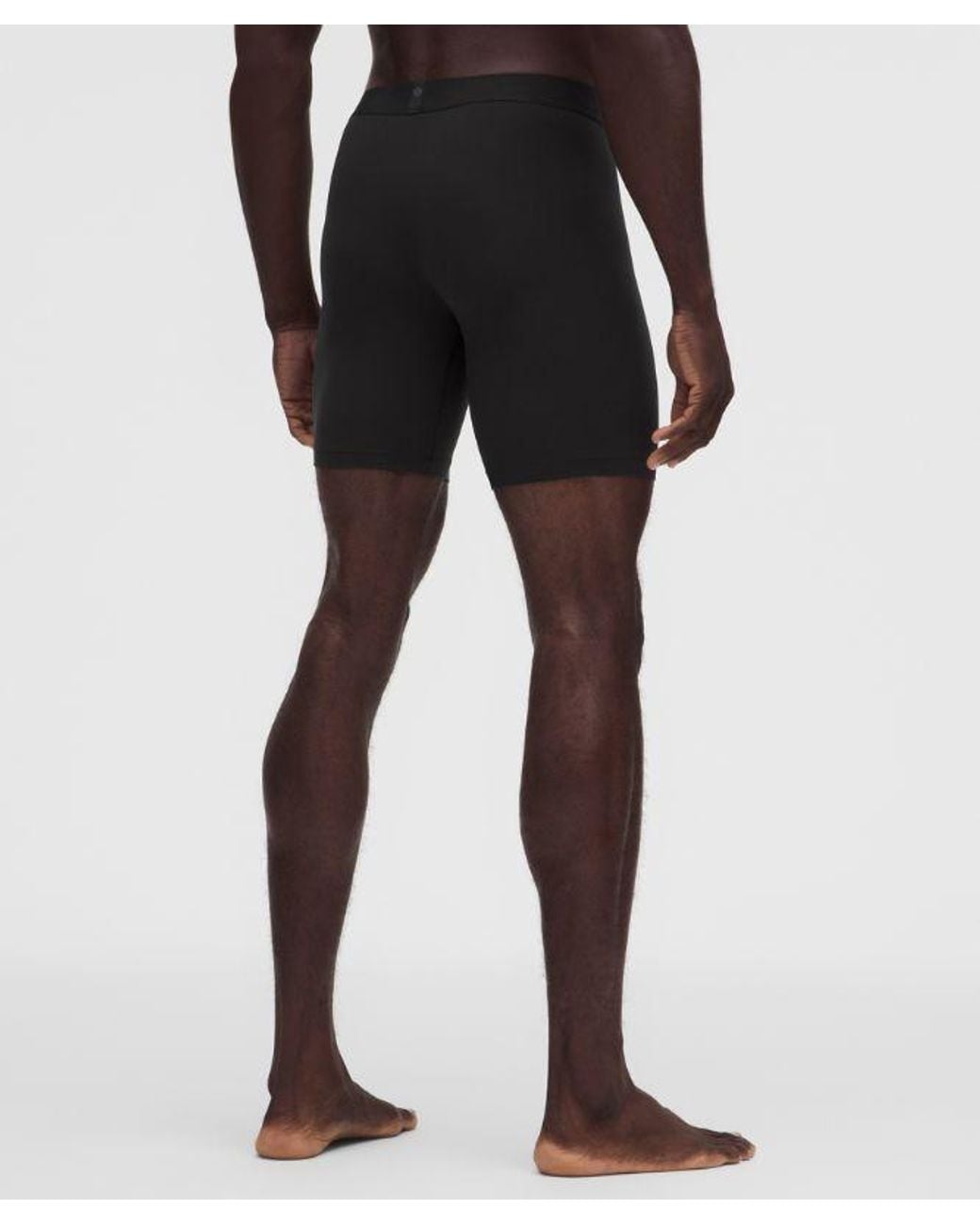 lululemon athletica Black – Soft Stretch Active Boxers Briefs – 7" – – for men