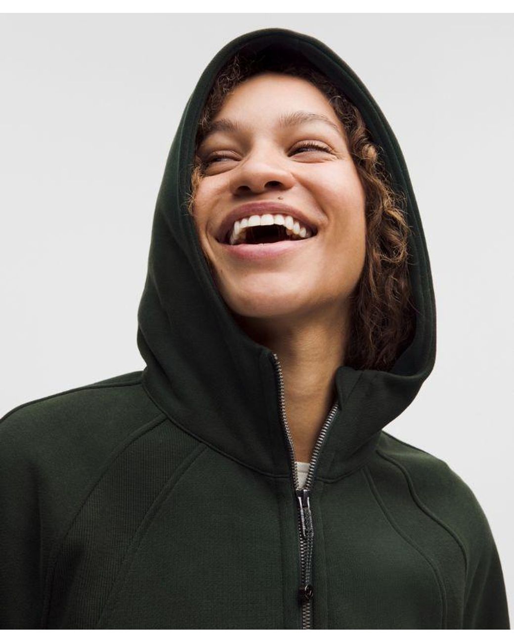lululemon athletica Black – Scuba Oversized Half-Zip Hoodie – – Size Medium/Large