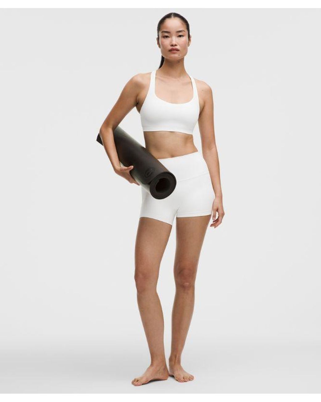 lululemon athletica White Flexyflex Strappy Yoga Bra