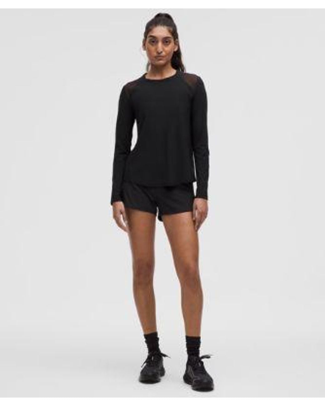 lululemon athletica Gray Sculpt Long-Sleeve Shirt