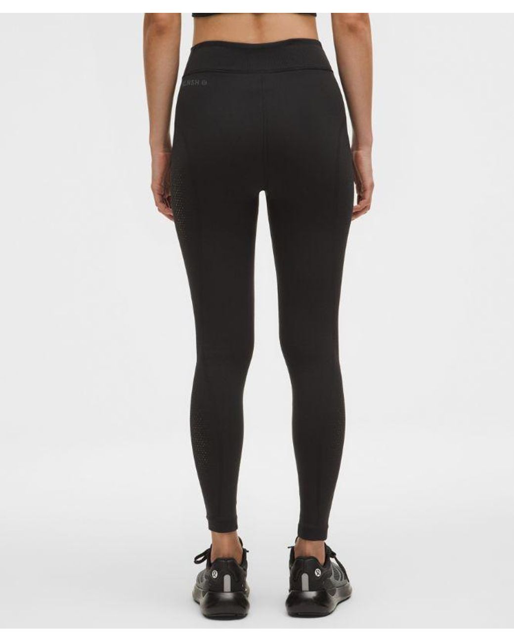 lululemon athletica Black – Revealknit High-Rise Tight Leggings Slnsh Collection – 28" – – Size 14