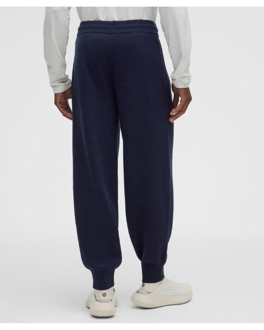 lululemon athletica Blue – Merino Knit Joggers Regular – – Size Large for men